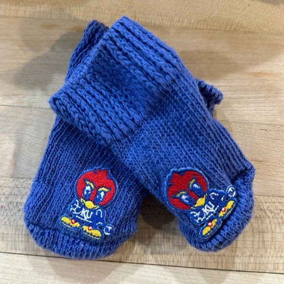 KU Jayhawk infant stocking cap & socks - Picture 2 of 5